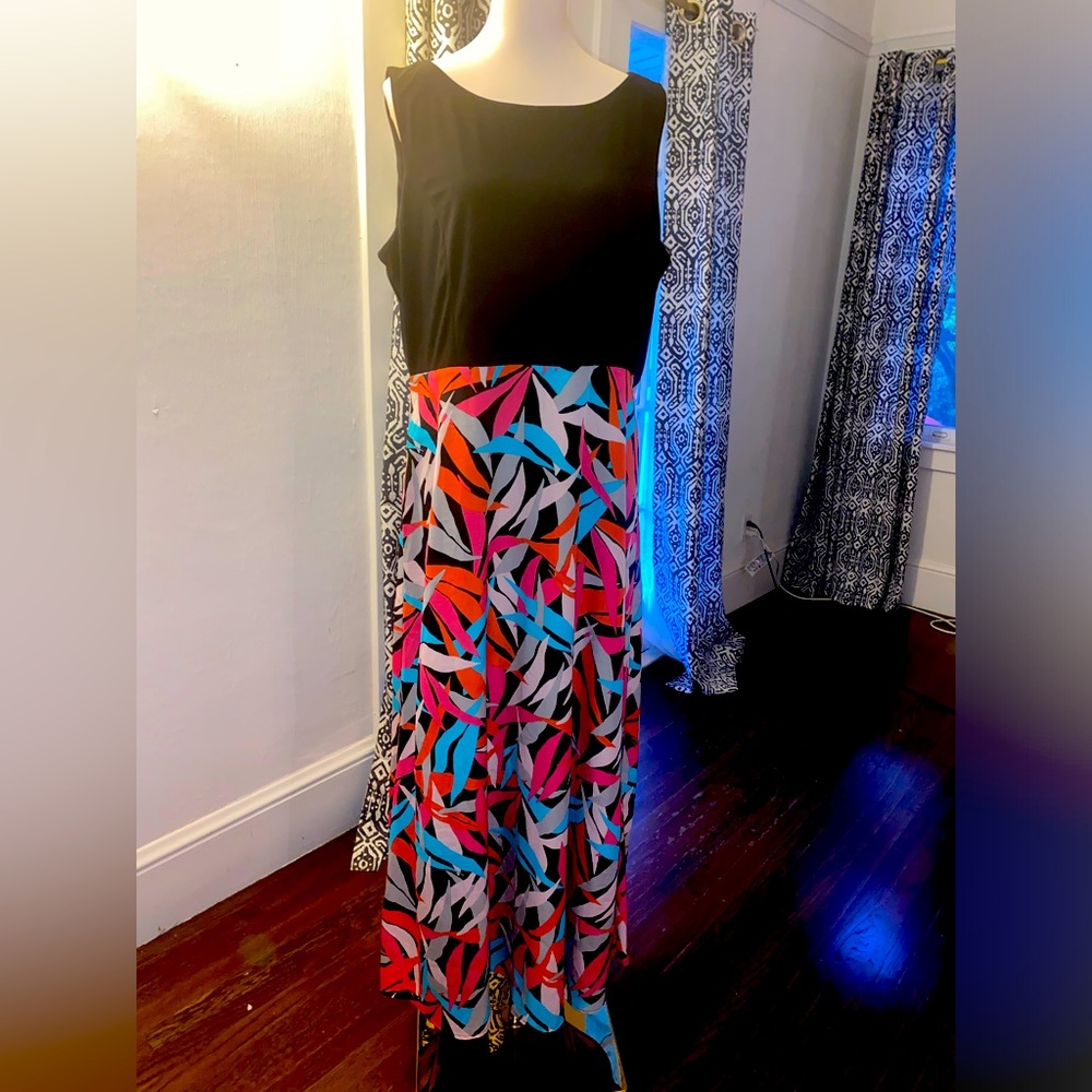 Nine West Maxi Dress SZ 16 NWOT